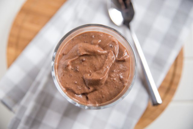 Healthy chocolate mousse recipe