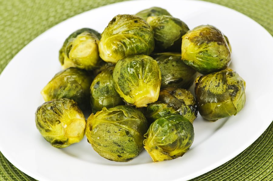 Dijon Roasted Brussels Sprouts
