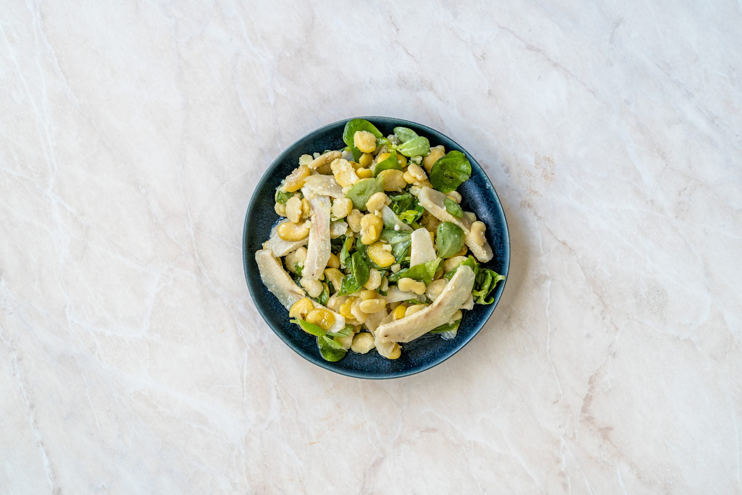 [RECIPE] Fresh-and-flavorful asparagus, artichoke, and green bean salad