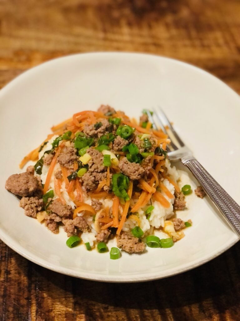 thai turkey bowl